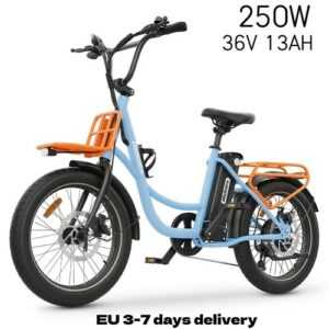 E-Bike 20 Zoll Elektrofahrrad 36V 13Ah E-Bike 250W E-Mountainbike NEU Hidoes C6