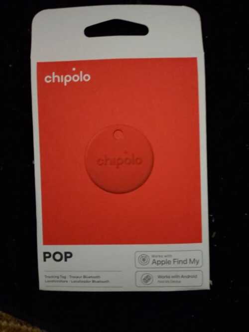 Chipolo POP Smarttracker - Schlüsselfinder Android, iPhone, FindMyDevice