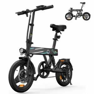 14 Zoll E-Bike 350W Elektrofahrrad Ebike Klappbar 36V Moped E-City Bike 25KM/H