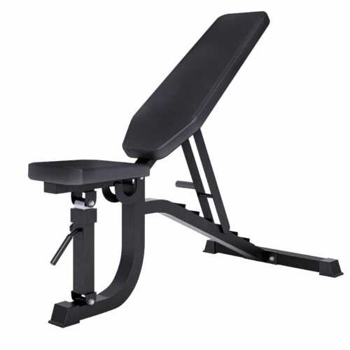 GORILLA SPORTS® Hantelbank Verstellbare Trainingsbank Multifunktion Schrägbank