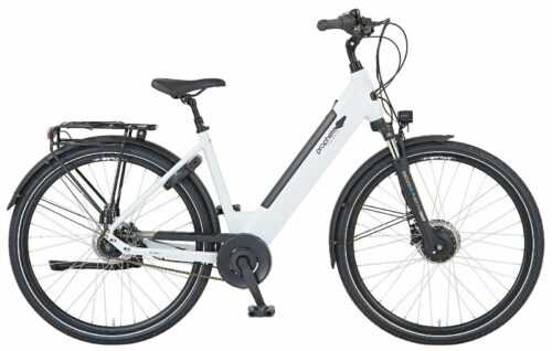 Prophete E-Bike Geniesser 2.0 RH 48 cm 28 Zoll 360 Wh 250 W 36 V 7 Gänge weiß