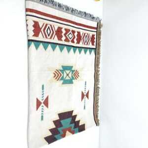 xiaoyige Decke im Ethno-Stil, geometrisch, Aztekenmuster,