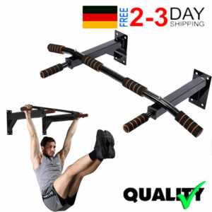 Klimmzugstange Stange WANDMONTAGE bis 200 kg Reckstange WAND Pull Up Bar 93CM