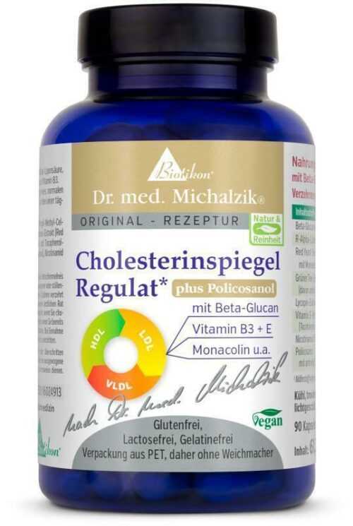 Cholesterinspiegel Regulat + Policosanol nach Dr. med. Michalzik - von BIOTIKON®