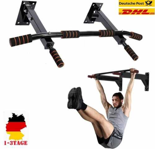klimmzug Stange Wandmontage Pull Up Bar Wand Türstange Reckstange Klimmzugstange