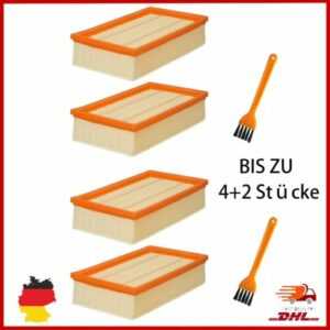 DE Filter für Kärcher NT 561 361 ECO/NT 611/ NT 35/1 45/1 55/1 TACT Faltenfilter