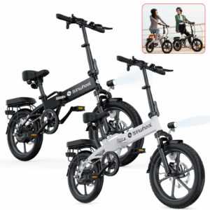 E Bike Klapprad 250W Elektro Fahrrad 25km/h Mountainbike Moped E-City Bike 36V