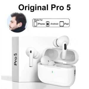 Original Air Pro 5 Bluetooth-Kopfhörer für Apple AirPods, iOS Android, iPhone