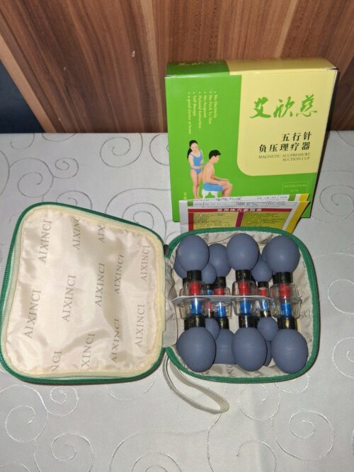 Akupunktur-Physiotherapie-Saugnapf-Set zum Schröpfen,magnetisches Schröpftheraph