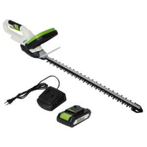 Akku Heckenschere 20V 2.0Ah Akku + Ladegerät   520mm Schnittlänge