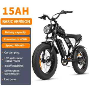 NEW Ridstar Q20 Mini Elektrofahrrad 48V 15Ah 20 Zoll Offroad Mountainbike