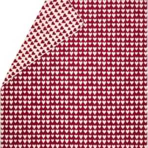 David Fussenegger Decke Kuscheldecke Plaid Wohndecke Herzen  150 x