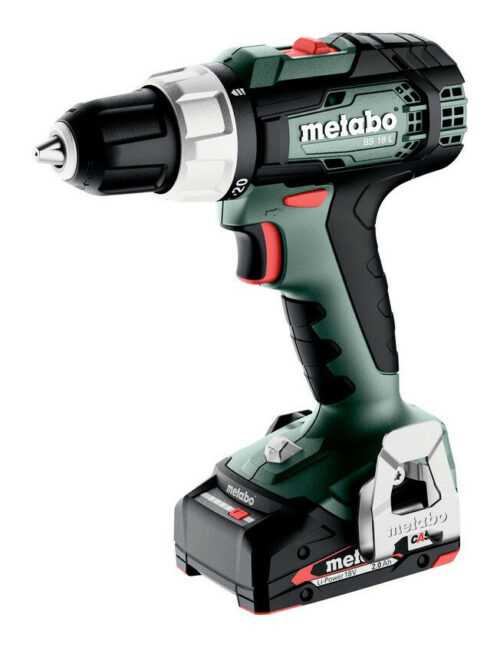Metabo BS 18 L Akku-Bohrschrauber 2 x 2 Ah Akkus in metaBOX 145 - 614051500