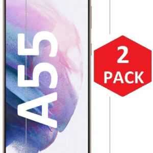 2x Schutzglas Samsung Galaxy A55 5G Panzerfolie Displayschutz Glas Folie