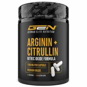320 Kapseln L-ARGININ + CITRULLIN  a 1100mg Ultra Hochdosiert - Workout Booster