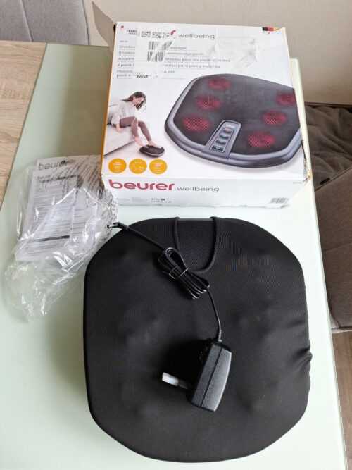 Beurer FM 70 Shiatsu Fußmassage Rückenmassagegerät Wärmefunktion Entspannung