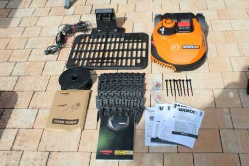 ❌Worx Landroid Mähroboter WR105SI.1  Rasenmähroboter  UNBENUTZT 500m² APP WLAN❌