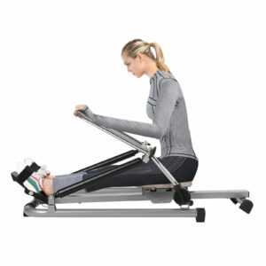 Hydraulische Rudermaschine Rudergerät Cardio-Übungen Klappbar Fitness 120kg