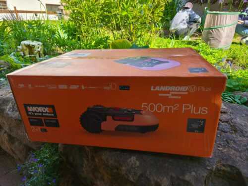 WORX Landroid M500 Plus WR165E Mähroboter – NEU & originalverpackt