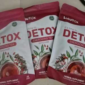 3x Lulutox Detox Tee Gewichtsverlust Tee Abnehmen Diät Teebeutel Fettverbrennung