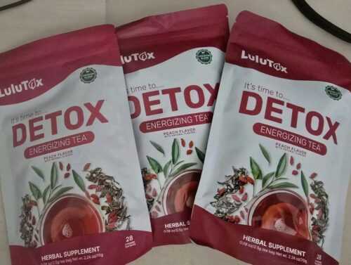 3x Lulutox Detox Tee Gewichtsverlust Tee Abnehmen Diät Teebeutel Fettverbrennung
