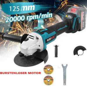 125mm 18V Für Makita Winkelschleifer Akku Trennschleifer Schleifmaschine Flex