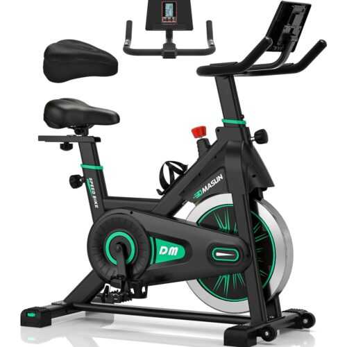 Heimtrainer Fahrrad Fitnessbike mit verstellbarem Widerstand und stabilem Rah...