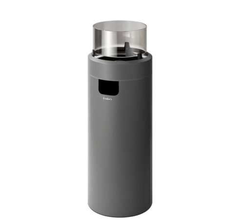 Enders Feuerstelle NOVA LED L grau Gas Terrassenfeuer mit Beleuchtungen - B-WARE
