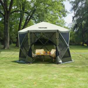 VEVOR Gartenzelt Faltpavillon Partyzelt Popup Zelt 6 Personen 3,05x3,05x2,29m
