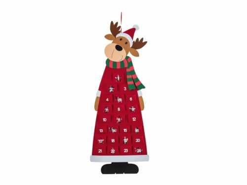 Adventskalender Weihnachten zum Selbstbefüllen Geschenke Christmas Renntier NEU