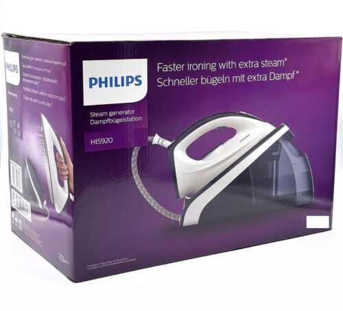 Philips HI5920/20 Dampfbügelstation Bügeleisen Bügelstation 2400 W NEU