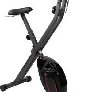 Senioren Heimtrainer faltbares Fitnessfahrrad Ergometer F-Bike platzsparend