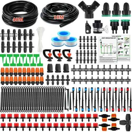 365pcs Micro Automatisch Bewässerungssystem Tropfschlauch Bewässerung Set Garte