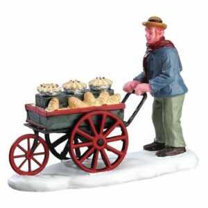 Lemax Weihnachtsdorf Brot Verkäufer Winter Deko Weihnachten Deko Figuren