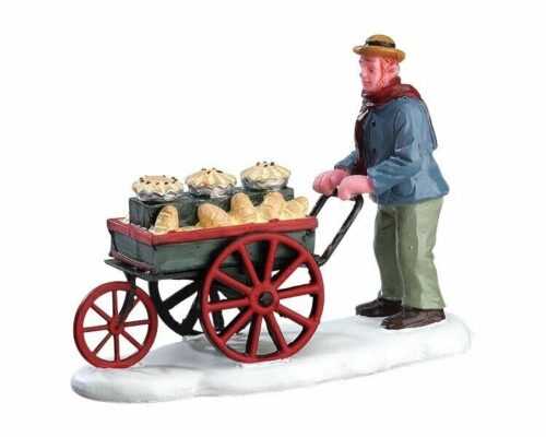 Lemax Weihnachtsdorf Brot Verkäufer Winter Deko Weihnachten Deko Figuren