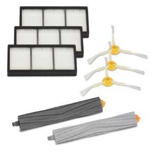 Ersatz Teile Set für iRobot Roomba Serie 800 900 Filter Seiten Bürste Bürsten