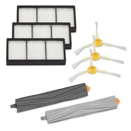Ersatz Teile Set für iRobot Roomba Serie 800 900 Filter Seiten Bürste Bürsten