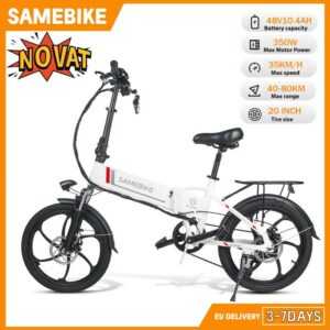 SAMEBIKE 20 Zoll E Bike Elektrofahrrad  48V 10,4Ah Akku Off-Road Mountainbike