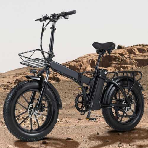 E Bike Klapprad 20 Zoll Elektrofahrrad Mountainbike 500W 48V Citybike für Herren