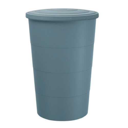 Regentonne 160l grau Regenfass Wassertonne Wasserfass Regenwassertank Wassertank