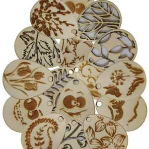 10x Groß Ostern Ornamente aus Sperrholzplatte viele Design Mit Rabatt! osterdeco