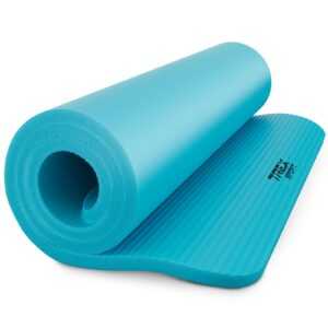 TREX SPORT Gymnastikmatte extra dick 2cm und weich Fitnessmatte 190x80x2 cm blau