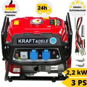 Stromerzeuger Benzin Stromaggregat Notstromaggregat Leise Stromgenerator 3 PS