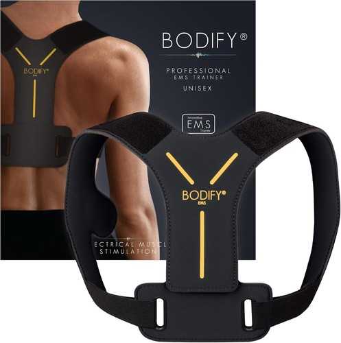 Bodify® EMS Nackentrainer Pro - Stimulationsgerät Nacken Muskeln - Muskelaufbau