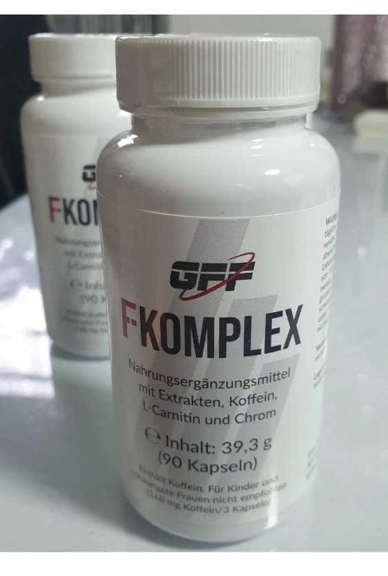 2 x GetFit Fitness  F-BRN Komplex Kapseln Nahrungsergänzungmittel Neu Ovp