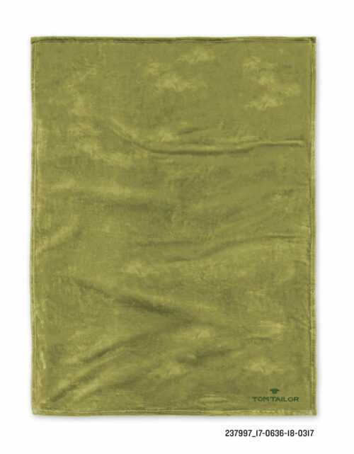 Tom Tailor Wohndecke Coral Fleece ca.150 x 200 cm olive