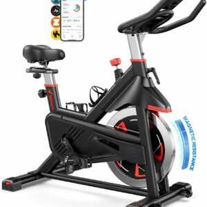 MERACH S38 Heimtrainer Fahrrad mit Magnetischem Widerstand Indoor Cycling Bike