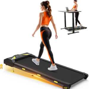 4 in 1 Laufband Für Zuhause Mit Neigung Walking Laufband Pad, Standardmodell 1-6