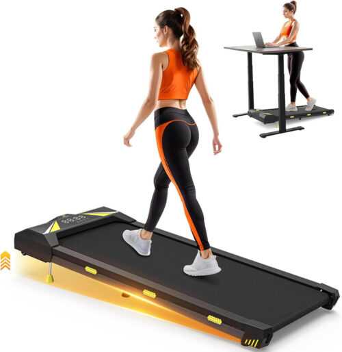 4 in 1 Laufband Für Zuhause Mit Neigung Walking Laufband Pad, Standardmodell 1-6