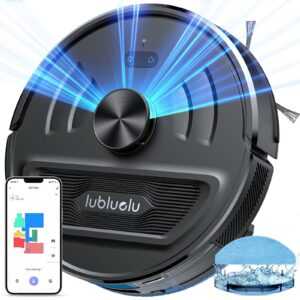 Lubluelu L20 Ultra Saugroboter Lasernavigation mit Wischfunktion Staubsauger NEU